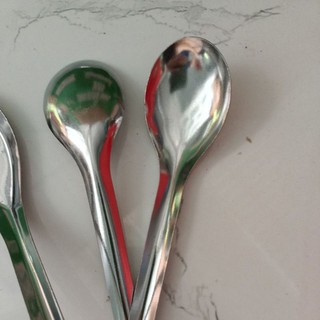 set 10 muỗng cơm inox, thìa inox