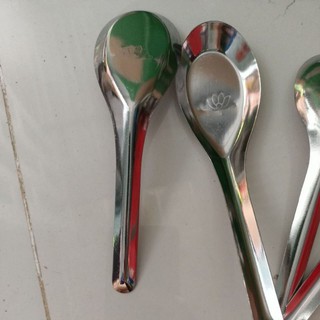 set 10 muỗng cơm inox, thìa inox