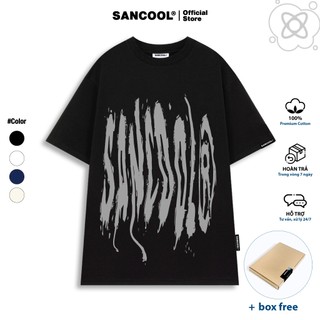 Áo Thun Local Brand Sancool Unisex Premium Cotton Ink Stains Tee - SC003 New Iteam
