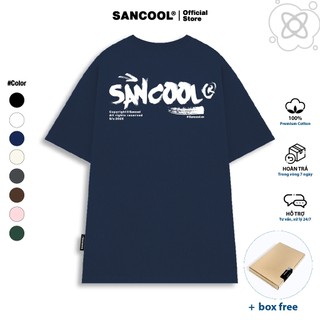  Áo Thun Local Brand Sancool Unisex Premium Cotton Paintbrush Basic Tee - SC015 