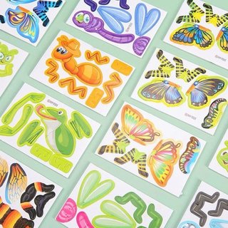 Bộ gấp giấy côn trùng 3D (1 set = 5 con)