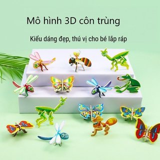 Bộ gấp giấy côn trùng 3D