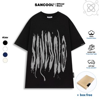  Áo Thun Local Brand Sancool Unisex Premium Cotton Ink Stains Tee - SC003 