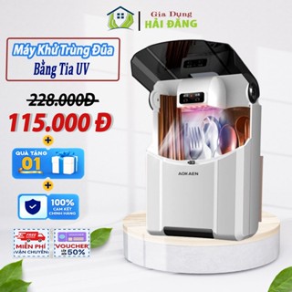 Máy Khử Trùng Đũa Thìa Bằng Tia UV Diệt Khuẩn - Máy Sấy Đũa Ngăn Nấm Mốc Bảo Vệ Sức Khỏe Gia Đình