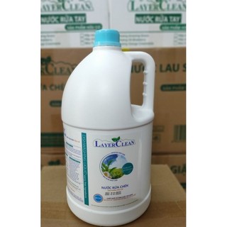 Nước rửa chén bát, nước rửa bình sữa hữu cơ LayerClean hương Quả Quýt 5L