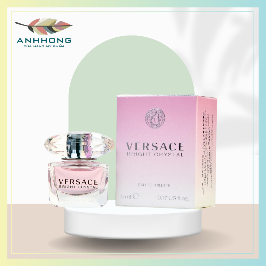 Nước Hoa Mini nữ Ver.sace Bright Crystal 5ml