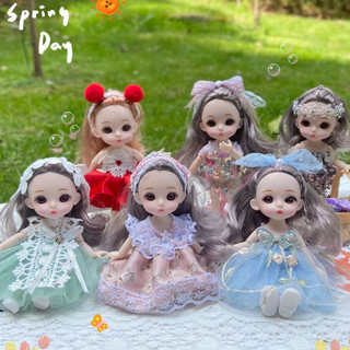 Búp bê barbie, búp bê công chúa cho bé gái cao 16cm