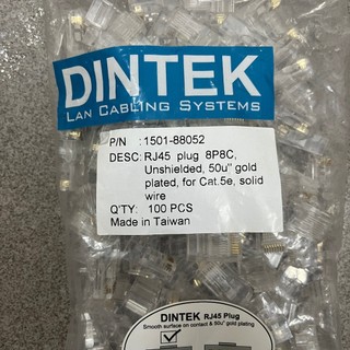 Đầu mạng RJ45 DINTEK UTP Cat.5e (1501-88052)