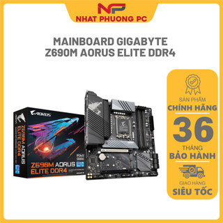 Mainboard gigabyte z690m aorus elite ddr4 - hàng chính hãng