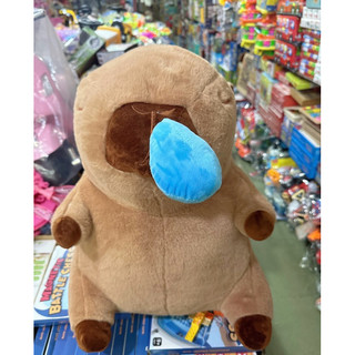 Gấu bông chuột lang nước Capybara rút mũi chậm