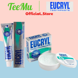 Eucryl Kem Đánh Răng Bột Tẩy Trắng Răng