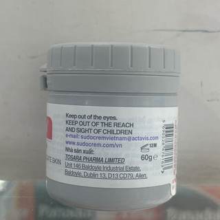 Kem hăm tã Sudocrem - 60gram