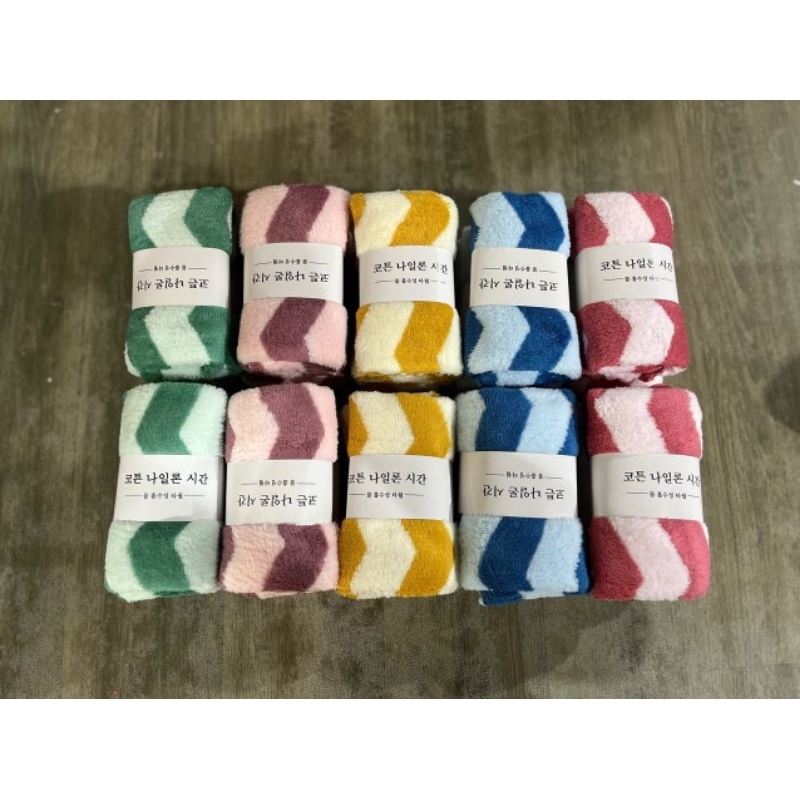 khăn mặt bông vải sợi 30x35cm