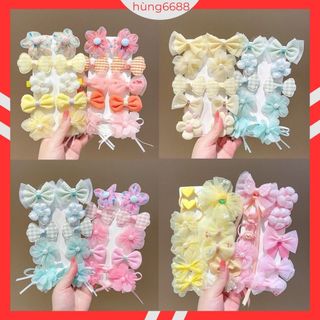 Kẹp tóc, kẹp tóc cho bé, set 10 dễ thương