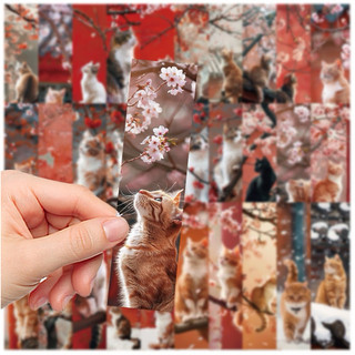 Hộp 20 Bookmark đánh dấu trang hình mèo siêu cute