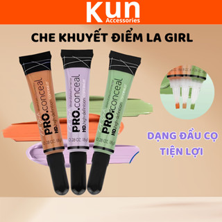 Che Khuyết Điểm La girl Pro Conceal CKĐ hoàn hảo 3 màu Cam Xanh Da che mọi khuyết điểm