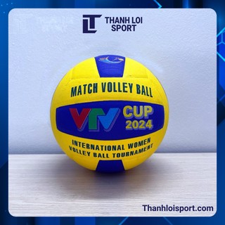 Quả bóng chuyền da VTV 2024 chính hãng tặng kim bơm + túi lưới