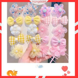 Kẹp tóc, kẹp tóc cho bé, vỉ 10 kẹp dễ thương