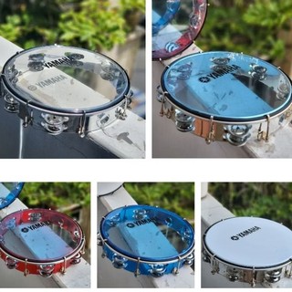 Trống gõ bo YAMAHA - lục lạc lắc tay tambourine (tặng khóa chỉnh)