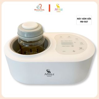 Máy hâm sữa khô Moaz Bebe MB087 cho bé, máy ủ bình sữa siêu tốc không dùng nước - Monnie Kids