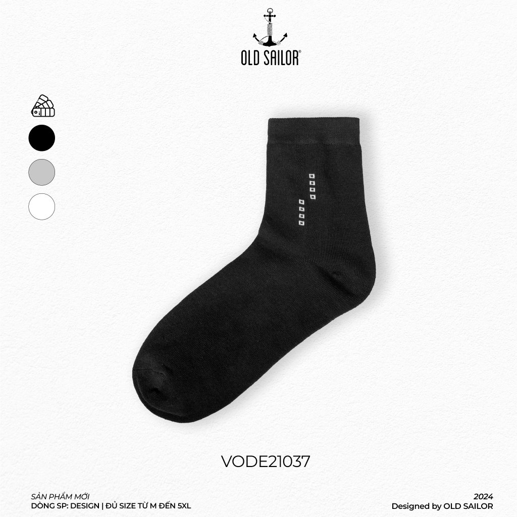 Vớ Cổ Cao Sợi Tre Old Sailor -21037