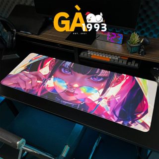Lót chuột cỡ lớn 80x30cm, Tấm lót chuột Anime dày 3mm đa dạng mẫu mã chuyên game bo viền chắc chắn bền bỉ - BCD