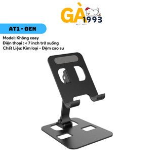 Giá đỡ điện thoại  kim loại gấp gọn tiện dụng phù hợp cho điện thoại 9inch trở xuống