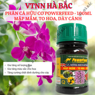 Phân Cá Hữu Cơ Powerfeed - 100ML Mập Mầm, To Hoa, Dày Cánh