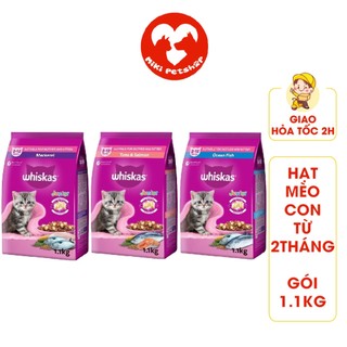 Thức Ăn Mèo Con Hạt Whiskas Kitten 1.1kg Đủ Vị - Miki Petshop
