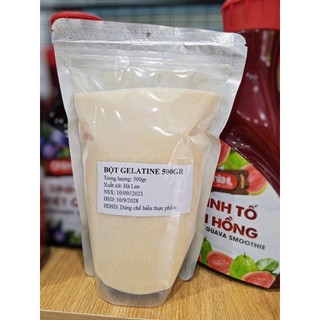 Bột Gelatine gói 500gr