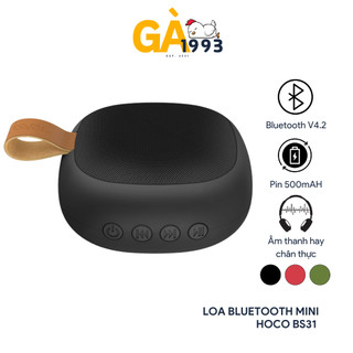 Loa bluetooth mini hoco bs31 - thiết kế đẹp, âm thanh sống động, tiện lợi mang theo