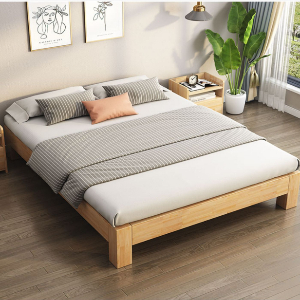 MY Giường Ngủ Pallet Gỗ Thông Tự Nhiên Phong Cách Hiện Đại Chất Lượng Cao Loại Chân Cao 30cm | BigBuy360 - bigbuy360.vn