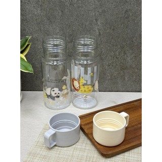 Bình nước trẻ em kèm nắp cốc Nakano 390ml