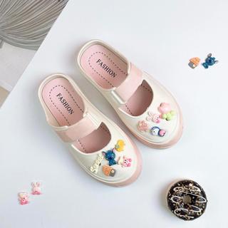 JY804-F011 - Dép sục nữ đế dày mùa hè viền màu, chống thấm nước siêu nhẹ