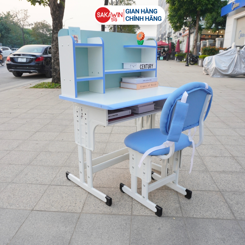 Bộ bàn ghế học sinh tiểu học Sakawin K30 Khung chân đôi chắc Thép sơn tĩnh điện không rỉ. | BigBuy360 - bigbuy360.vn
