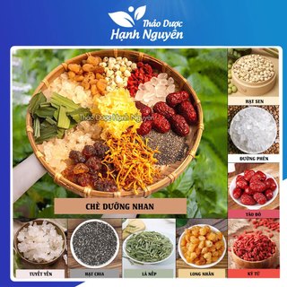Chè dưỡng nhan và tổng hợp 30 nguyên liệu nấu trà sâm, trà bí đao