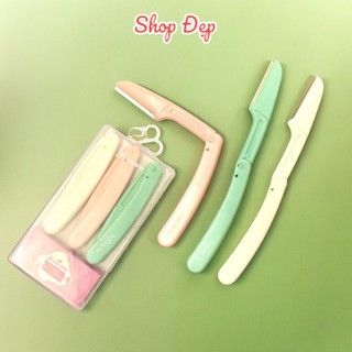 Dao cạo lông mày habaria eyebrow smart trimmer 3 màu