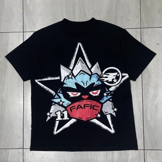 Áo thun FAFIC x PAMIN Face Mascot Fafic dáng BOXY vải thun cotton cao cấp định lượng 250gsm FF006