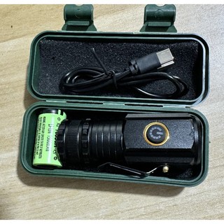  Đèn Pin Cầm Tay Mini Siêu Sáng Vỏ Nhôm Chống Nước IPX7 Nhỏ Gọn Tiện Dụng 