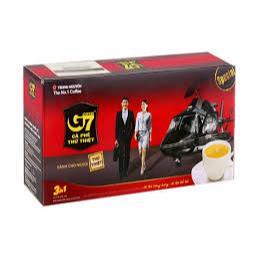 Cà phê hòa tan g7 3 in 1 336g hộp 21 gói x 16g