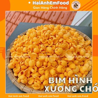500g snack xương chó bim bim cay hình xương chó giòn ngon