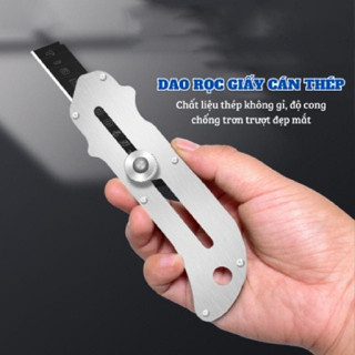 🍀Dao rọc giấy lưỡi cán thép loại siêu sắc bén, có núm xoay cố định.🍀Clovershop68🍀