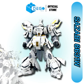 Mô hình lắp ráp sazabi white mg daban 6631w, đồ chơi lắp ráp sazabi white tỉ lệ 1/100 cao khoản 20cm