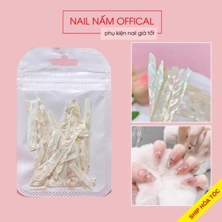 Xà cừ trắng trang trí móng