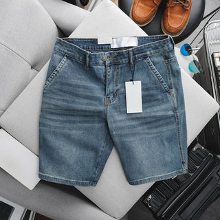 Quần short jean nam cao cấp co giãn hàng vnxk xịn