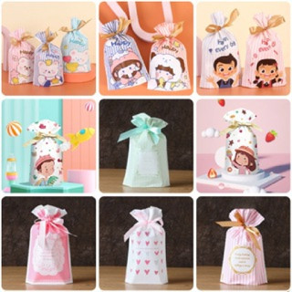 🍀Túi đựng quà có dây nơ buộc cute dễ thương 15*23,5cm🍀Clovershop68🍀