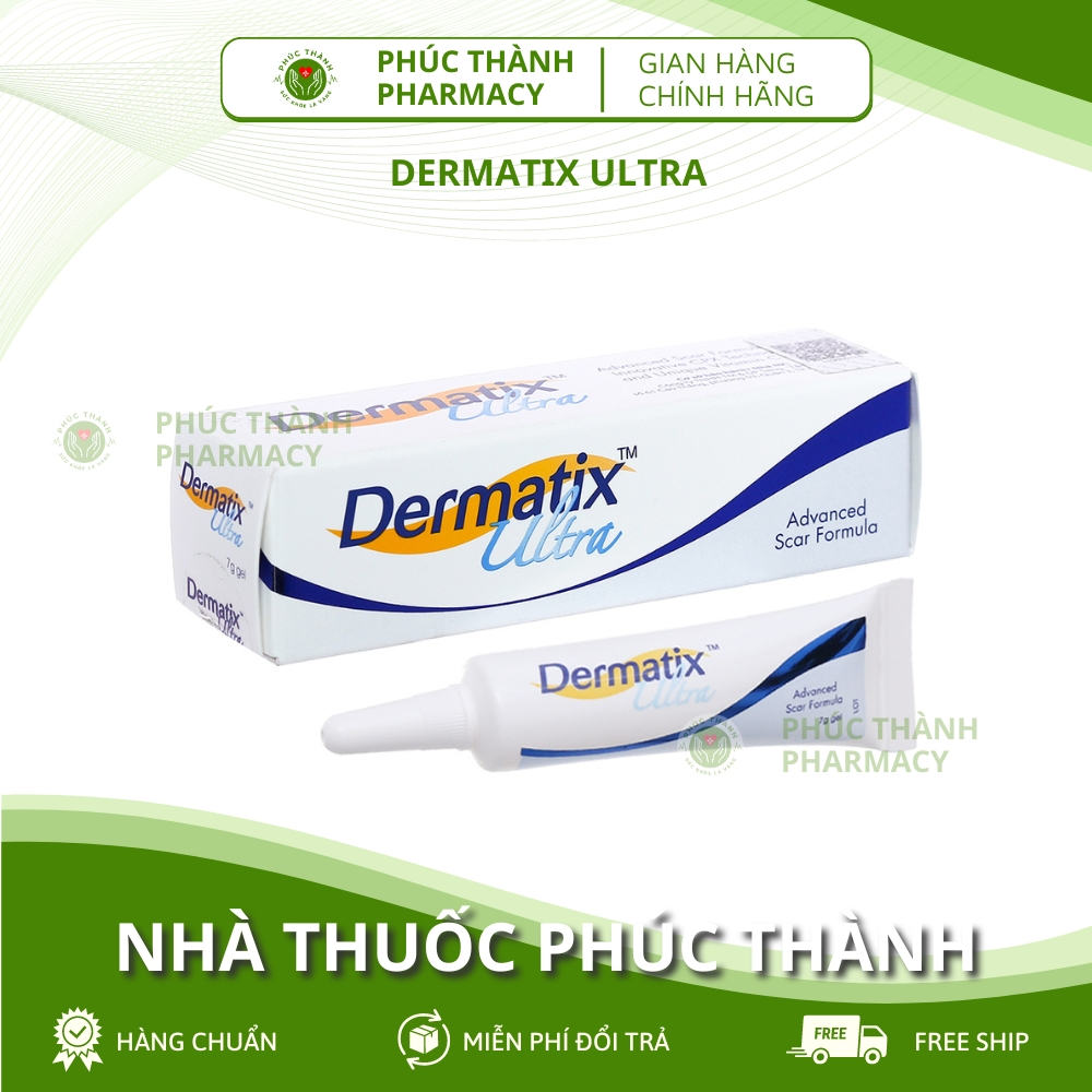Dermatix Ultra Gel kem làm phẳng mềm và mờ sẹo 15g