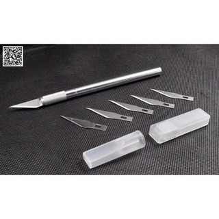 Dao trổ cán Bạc 6 lưỡi