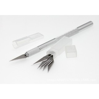 Dao trổ cán Bạc 6 lưỡi