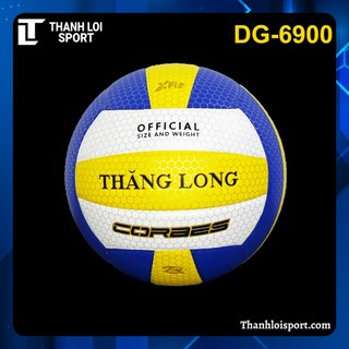 Quả bóng chuyền, banh bóng chuyền Thăng Long DG6900 da Nhật chính hãng - Tặng kim bơm + túi lưới